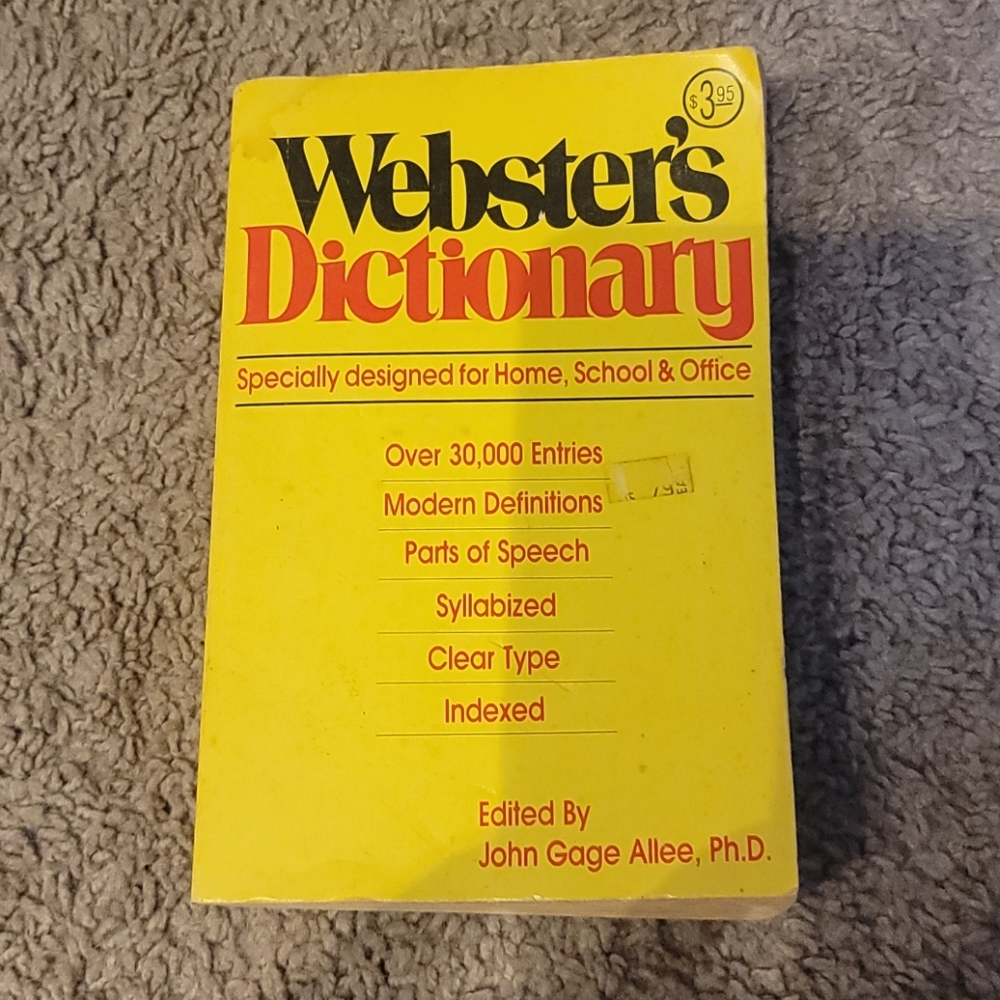 Websters Dictionary